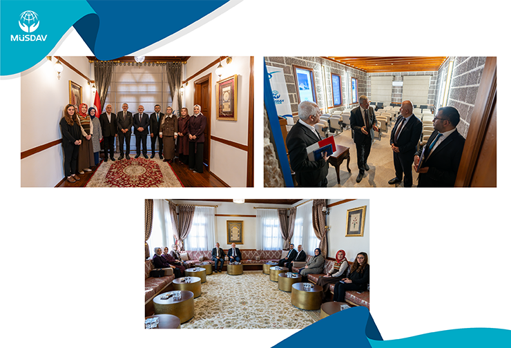 MEB Din Öğretimi Genel Müdürlüğü Uluslararası Eğitim ve Öğretim Dairesinden MÜSDAV’a Ziyaret